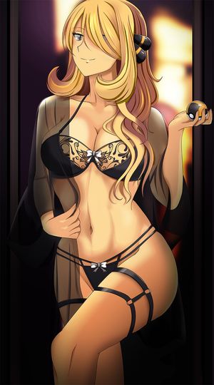 Cynthia in lingerie by ViViVooDeux