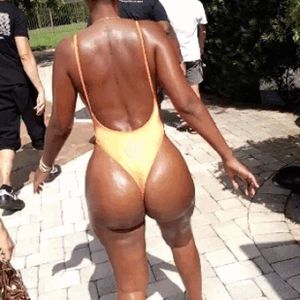 ebony ass