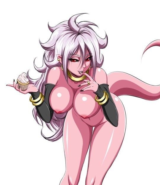 Android 21 bent over