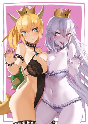 Bowsette and Booette