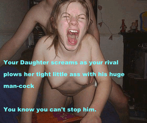 Daughter takes rivals cock up the ass