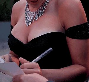 Scarlett Johansson -36D Breasts