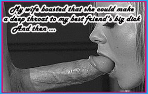 Incredible skill to suck friend