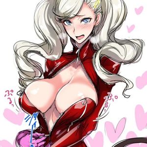 ann takamaki's divine breasts