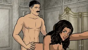 Archer - Sterling take Lana Kane doggy *roentgen01*