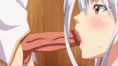 Sei Brunehilde Gakuen Shoujo Kishidan to Junpaku no Panty blowjob