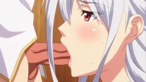 Sei Brunehilde Gakuen Shoujo Kishidan to Junpaku no Panty blowjob