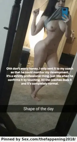 Girlfriend is open to her coach