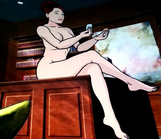 Archer - Cheryl nude make up with love bites *roentgen01*