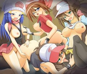 Pokemon babes having fun
