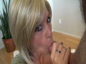 Wifey Kate the Neighbor Lady Blowjob