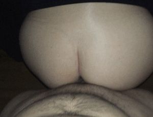 Bent my wife over the couch and she did the rest.