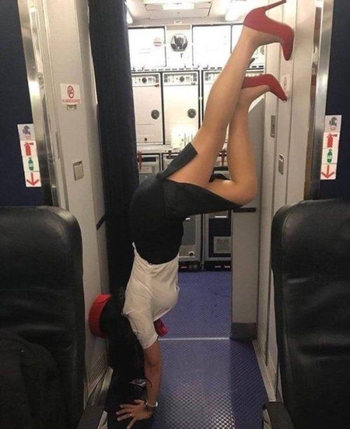 How Stewardesses Amuse Themselves