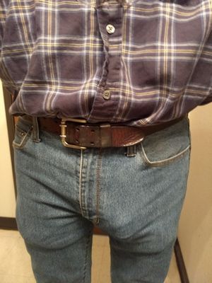 Think I should have picked a different pair of jeans?