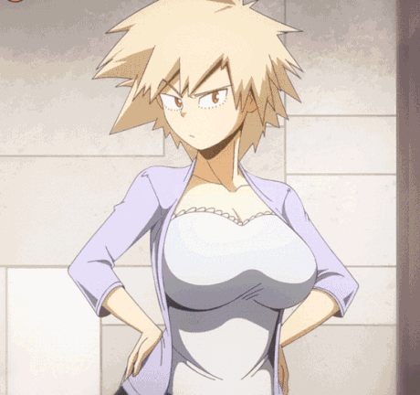 Bakugo's mother flashing