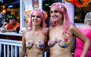 Fantasy fest flowers