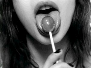 lollipop licking