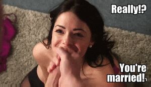 She shared her secret just seconds before he covered her face with a massive cumshot