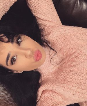 Pouting her Blowjob lips