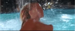 Showgirls pool scene