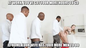 you work so that she can play