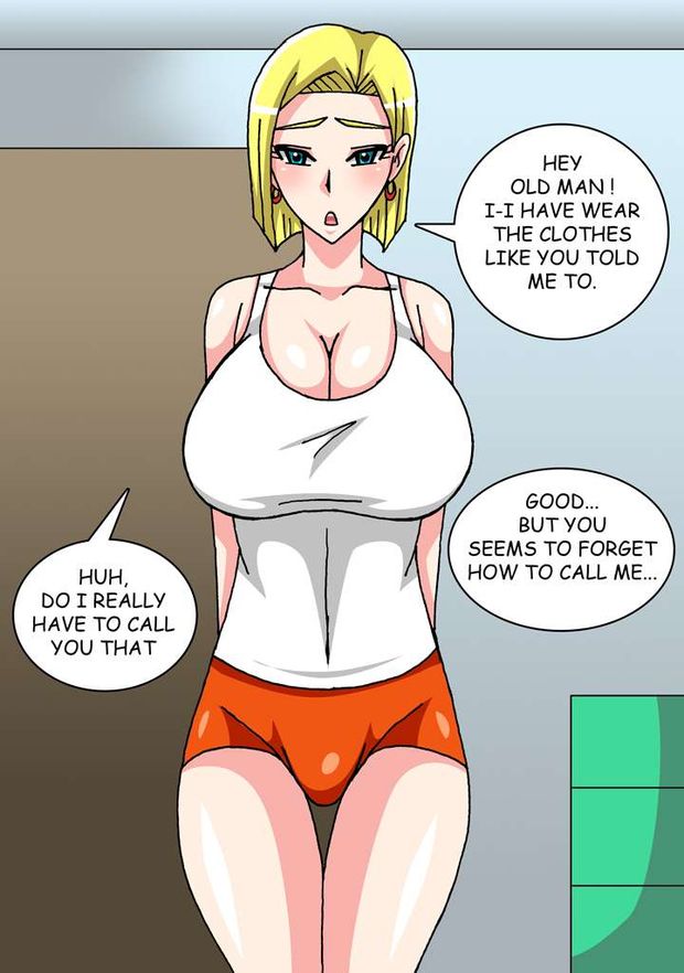 Anroid 18 Fucking Master Roshi – Dragon Ball Z by Fire Tiger