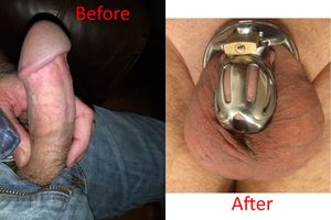 I miss touching my cock.