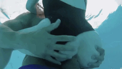 watching in pool