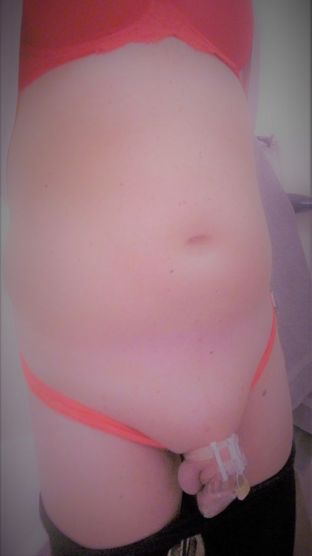 My new attire under my usual clothes