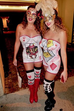 Upping their strip poker game