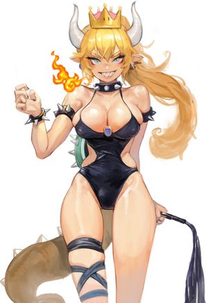 Bowsette femdom