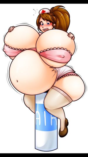 Sexy inflatable nurse thick toon