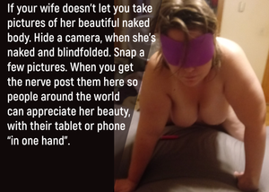 I appreciate real women with the other hand, and want others to appreciate my wife.