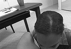 The new office assistant learns her most important job (Soleil Hughes & Chavon Taylor)