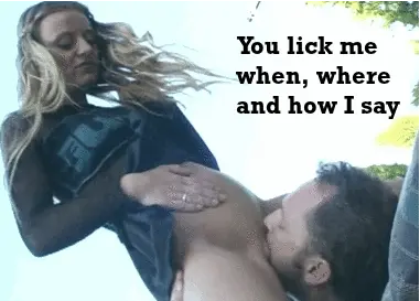 lick her