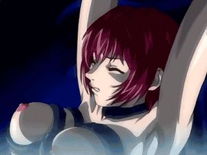 Tentacles squeezing babes tits hard