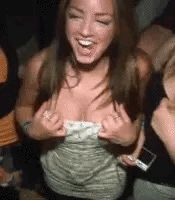 My all-time favorite boob reveal. So tempting.