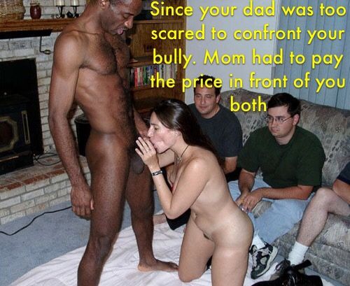 Dad was too scared....or maybe he wasn't?