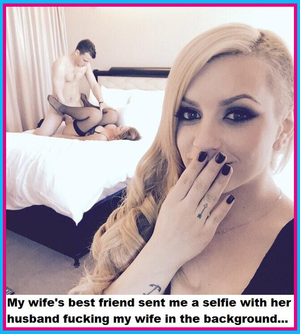 My wife with her best friend and husband