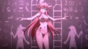 rias gremory belly dance