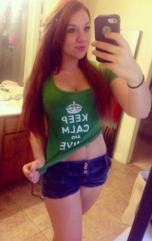 Sexy Redhead Selfie
