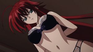 rias gremory boobs