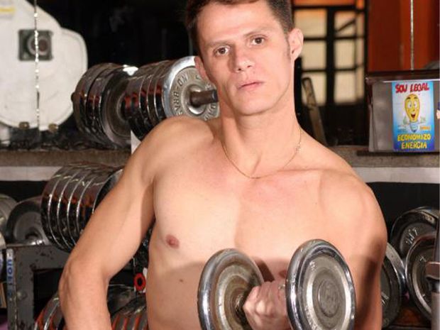 One time at in the gym. I saw a hot man. That man is the man of my dream. How I lucky I am see her in a gym. I never expected that he looks