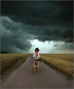 She isnt in the storm, she is the storm