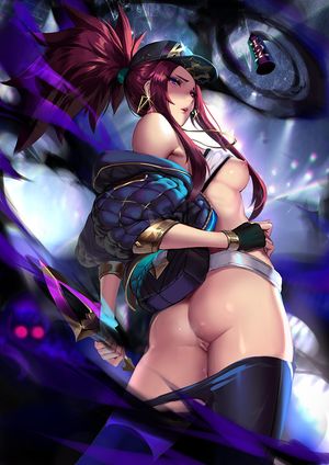 Kda Akali tits and ass