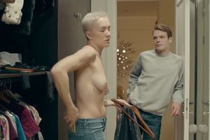 Russian actress Darya Moroz nude tits in Soderzhanki