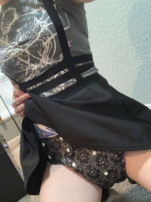 DiaperedWarlockstar25 looks cute in a diaper