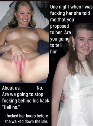 I fuck her more now that she’s married.