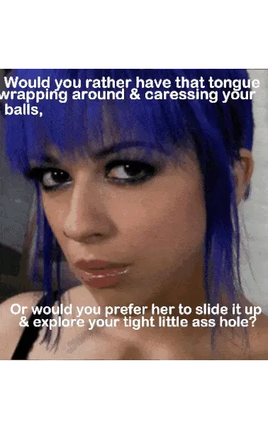 Feel free to tell me what you want