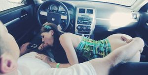 blowjob in a car
